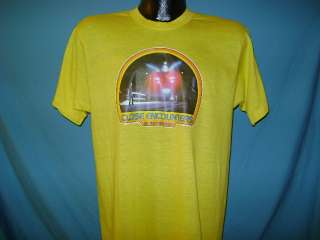 vtg CLOSE ENCOUNTERS OF THE THIRD KIND 80S t shirt L  