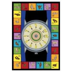  Joy Carpets Educational Signs Of The Time 1436 yellow Kid 