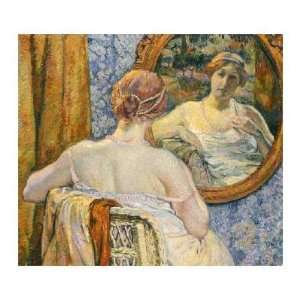  Theo Van Rysselberghe   Woman In A Mirror Giclee