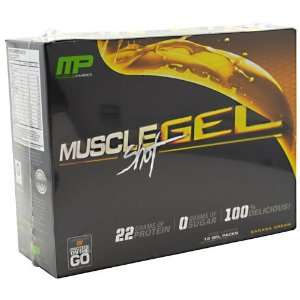   MuscleGel Shot Banana Cream 12 Pack Fat Loss