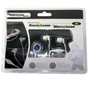  PSP 2000 Compatible Skype Headset Kit with Remote 