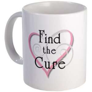 PINK RIBBON Find the Cure Breast Cancer Awareness Collection 11oz 