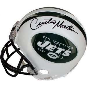 Curtis Martin New York Jets Autographed Mini Helmet  