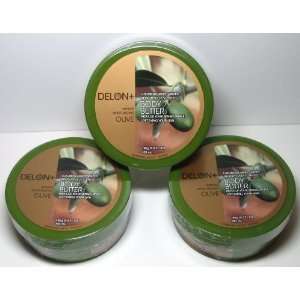  DELON Intense Moisturizing Olive Body Butter 6.9 Oz (3 