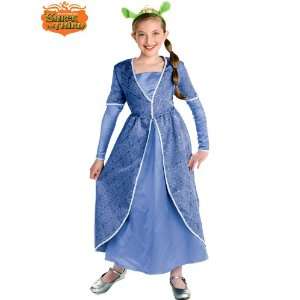    Fiona Costume Purple Child Medium 8 10 Shrek 3 Movie Toys & Games