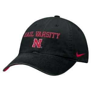  Nike Nebraska Cornhuskers Black Local Campus Hat Sports 