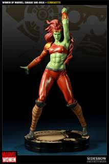 Women Of Marvel Savage She Hulk Polystone Comiquette Statue *New 