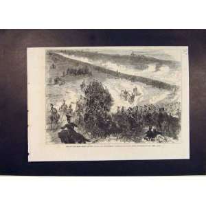  Review Dover Shorncliffe Garrison Folkestone 1865