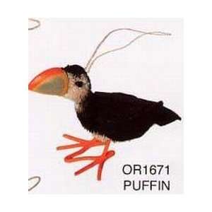 Brushkins Puffin Ornament 