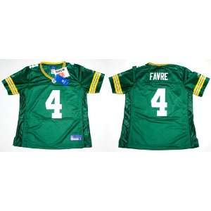  Reebok Green Bay Packers Brett Favre Sewn Premier Jersey 