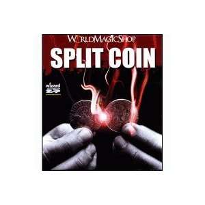  Split Coin (UK 2 Pound) by World Magic Shop Toys & Games