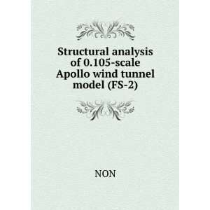   analysis of 0.105 scale Apollo wind tunnel model (FS 2) NON Books
