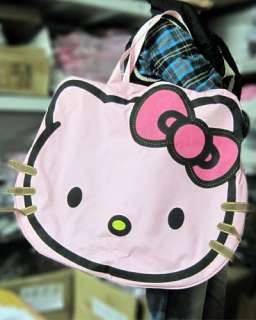   Hellokitty Purse Shoulder Big Bag Travel Lady Shopping Kid Plush Cool