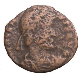  367AD Ancient Roman Coin VALENS w/ Captive & ChiRho XP 