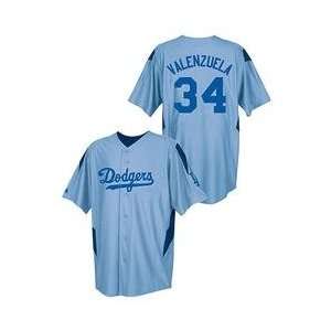 Los Angeles Dodgers Fernando Valenzuela Stance II Button Front Jersey 