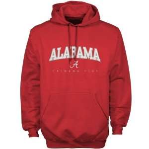  Alabama Crimson Tide Crimson Big Game Pullover Hoody 