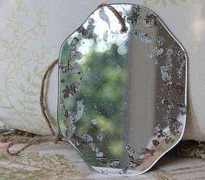 Shabby Cottage Chic Antique Wall Mirror 440 807472479637  