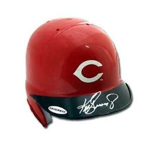  Ken Griffey Jr. Helmet   Autographed Cincinnati Reds Mini 