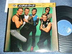 MEN AT WORK Japan 1983 NM LP+Obi BEST 4 YOU MEN AT WORK  