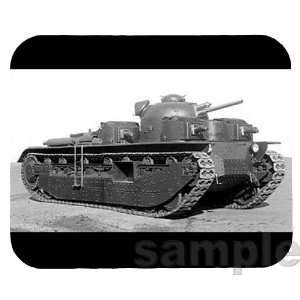  Vickers A1E1 Independent Tank Mouse Pad 