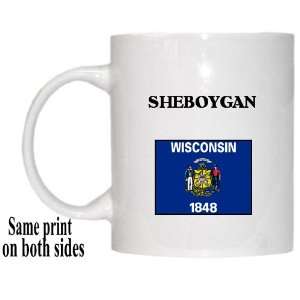  US State Flag   SHEBOYGAN, Wisconsin (WI) Mug Everything 