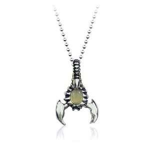  Stainless Steel Scorpion Gothic Pendant Necklace, Very Cool Design 