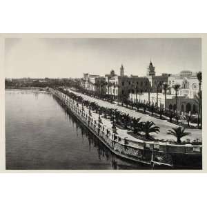  1937 Lungomare di Conti Volpi Tripoli City Street Libya 