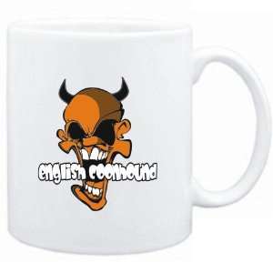  Mug White  English Coonhound   Devil  Dogs Sports 