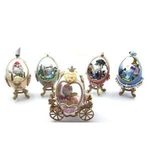   Kitty Fairy Tale Formation Arts Carriges Egg Shape Set of 5 Figures