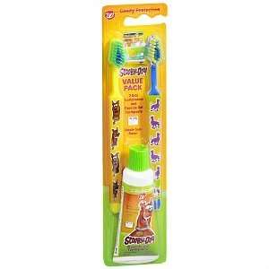   Scooby Doo Toothbrush Tooth Paste, 1 ea Health 