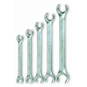   JH Williams 11692 5 Piece Metric Double Head Flare Nut Wrench Set
