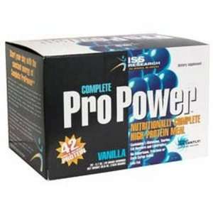  ISS Pro Power Meal Replacement, Vanilla, 20 Packets 