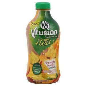 V8 V Fusion Juice, Pineapple Mango, 46 Ounce  Grocery 