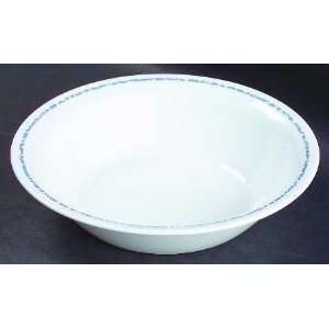  Corning Blue Hearts Coupe Soup Bowl, Fine China Dinnerware 