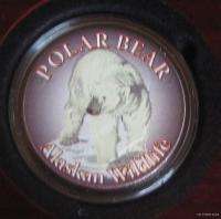 Denali Mint Alaska $1 Coin Delux Box Wild POLAR BEAR  