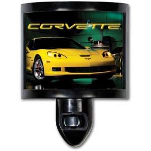  Corvette C6 Yellow Night Light