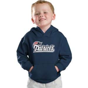  New England Patriots Navy Kids 4 7 Embroidered Hooded 