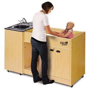  Kiddie Portable Hand Washing Station with Changing Table 