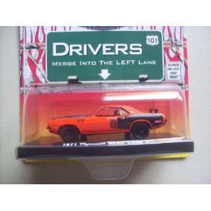   M2 Machines Drivers 101 R3 Orange 71 Plymouth Hemi Cuda Toys & Games