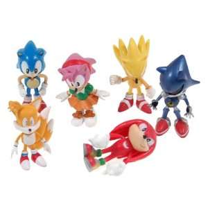  Sonic the Hedgehog Action Figure (6pcs Set) [Toy] Toys 