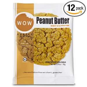 Wow Baking Cookie, Peanut Butter , 2.75 Ounce (Pack of 12)