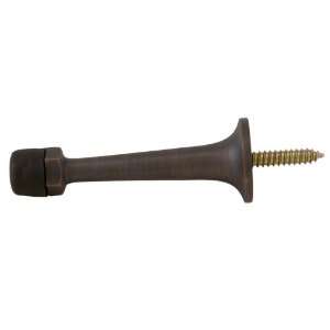 Solid Brass Angled Doorstop   Oil Rubbed Bronze Office 