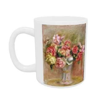 Roses in a Sevres vase by Pierre Auguste Renoir   Mug   Standard Size