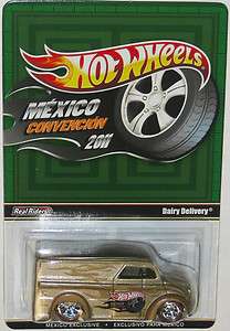 2011 Hot Wheels Mexico Convention Gold Dairy Delivery VERY RARE 