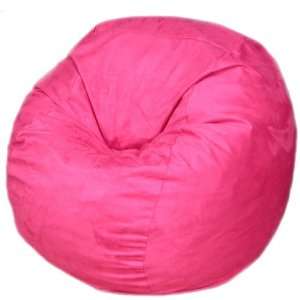  2 feet Hot Pink Cozy Sac Bean Bag Chair Love Seat