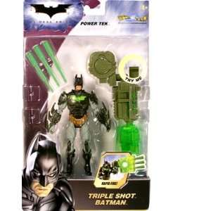  The Dark Knight Power Tek Series 1  Triple Shot Batman 