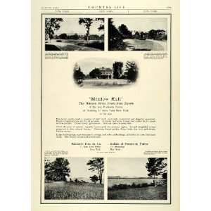  1923 Ad Meadow Hall Ossining New York Frederick Potter 