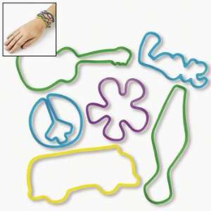   Tie Dyed Peace Fun Bands   Novelty Jewelry & Fun Bands Toys & Games