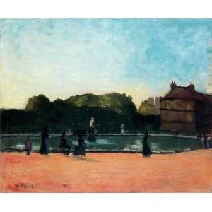   Reproduction   Albert Marquet   32 x 26 inches   Jardín de Luxembourg