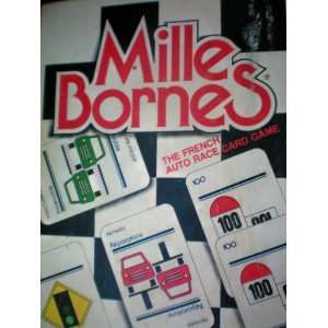   Bornes    Parker Brothers French Auto Race Card Game Craze    1982